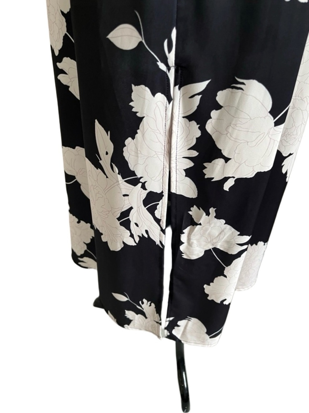 Cupshe Black One-Shoulder Floral Maxi Dress - Picture 4 of 5